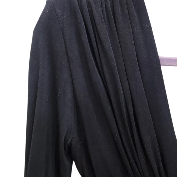 NWT Sky Black/Gray Ombre Top w/Chain Detail Sz Sm - Picture 4 of 7